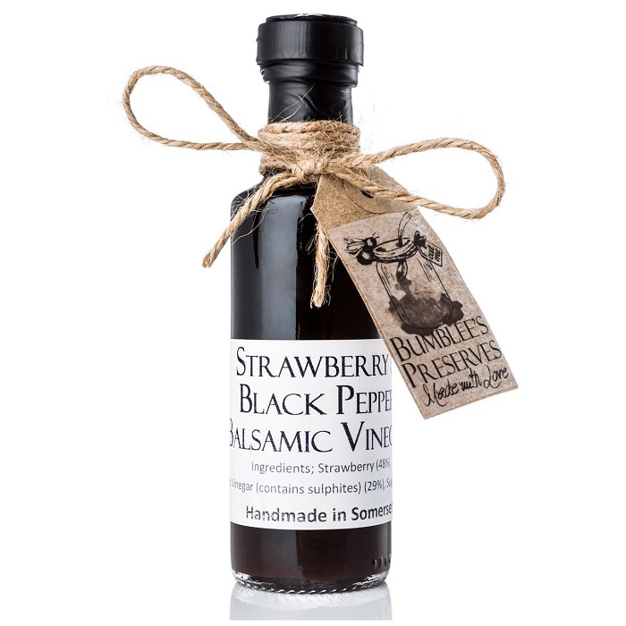 Strawberry Preserves with Black Pepper and Balsamic Vinegar